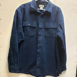 L.L. Bean mens vintage XL button up shirt